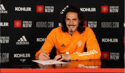 Edi Cavani NOTICIAS |  -  ¡Edinson Cavani con el MU hasta 2022!