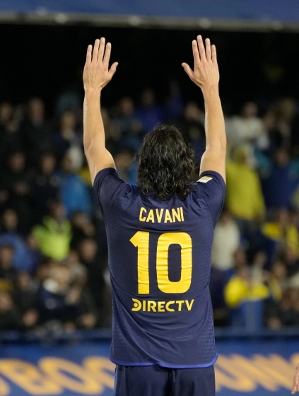 Edi cavani official website - April 16 / Copa de la LPF - Boca Juniors Vs Godoy Cruz - Alberto Jos Armando (La Bombonera) 